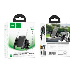 Hoco H91 Smartphone Mount for Bike/Motorcycle Handlebar - Available at AfnoBazar Nepal