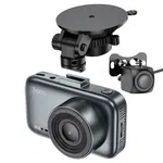 Hoco DV6 Driving Recorder with 3-Inch Display (with Rear Camera) - Available at AfnoBazar Nepal