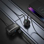 Hoco Z59 Rank 48W Dual Port PD30W+QC3.0 Dual Lighter Slot Car Charger - Available at AfnoBazar Nepal
