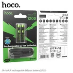 Hoco JA4 AAA Rechargeable Lithium Battery - Available at AfnoBazar Nepal