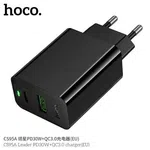 Hoco CS95A Leader PD30W+QC3.0 Charger EU - Available at AfnoBazar Nepal