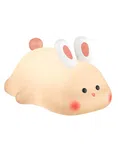 Hoco Cute Silicone Tap Control Night Light for Kids - Rabbit Designs (HX16) - Available at AfnoBazar Nepal