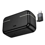 Hoco L22 Bright 2-in-1 Wireless Mobile Microphone with Case (iP/Type-C) - Available at AfnoBazar Nepal