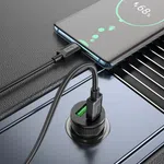Hoco Z49B Level PD38W (1C1A) Car Charger - Available at AfnoBazar Nepal