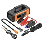 Hoco QS4 Intelligent Air Pump with Emergency Start-Up Power Bank (10000mAh) - Available at AfnoBazar Nepal