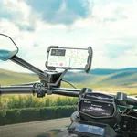 Hoco Motorcycle Holder CA119 Follow for Rearview Mirror - Available at AfnoBazar Nepal
