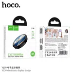 Hoco Y130 Electronic Display Badge - Available at AfnoBazar Nepal