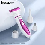 Hoco HP80 4-in-1 Women's Hair Trimmer and Shaver - Available at AfnoBazar Nepal