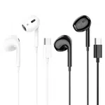 Hoco M101 Max Type-C Crystal Grace Wire Controlled Digital Earphones with Microphones - Available at AfnoBazar Nepal