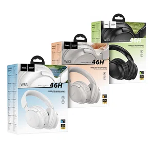 Hoco W53 Wireless Headphone (BT v5.3) Supports AUX Mode - Available at AfnoBazar Nepal