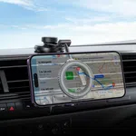 Hoco Car Holder H77 View for Dashboard - Available at AfnoBazar Nepal