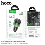 Hoco E166 Path 42W (1A1C) Bluetooth FM Transmitter for Cars - Available at AfnoBazar Nepal