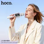Hoco L24 Shine Karaoke Microphone - Available at AfnoBazar Nepal