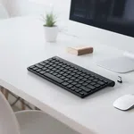 Hoco GM70 Wireless Keyboard (English Version, Black) - Available at AfnoBazar Nepal