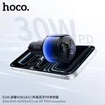Hoco E166 Path 42W (1A1C) Bluetooth FM Transmitter for Cars - Available at AfnoBazar Nepal