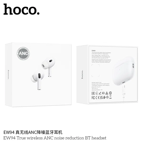 Hoco EW94 Bluetooth Noise Cancelling Headphones (ANC) - Available at AfnoBazar Nepal