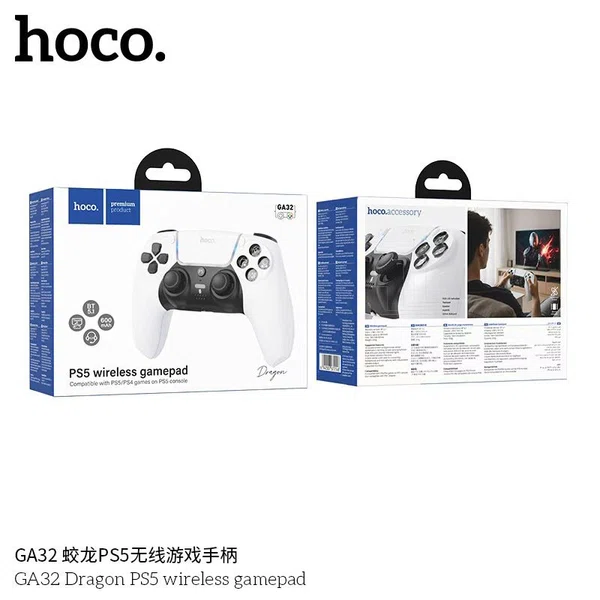 Hoco GA32 Dragon PS5 Wireless Gamepad - Available at AfnoBazar Nepal
