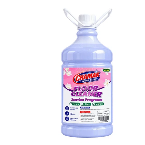 Chamak Power Clean Floor Cleaner, Jasmine Fragrance 4 L