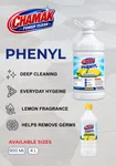 Chamak Power Clean White Phenyl, Lemon Fragrance 4 L image 3