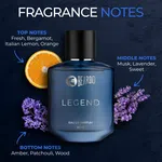 Beardo Legend Perfume EDP for Men 50ml image 3