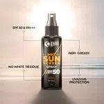 Beardo Max Sunscreen Spray SPF 50 for Men 50ml image 5