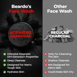 Beardo Activated Charcoal Face Wash for Men 100ml image 7