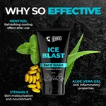 Beardo Ice Blast Face Wash for Men 100ml image 4