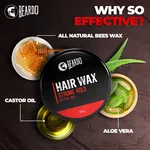 Beardo Strong Hold Crystal Hair Wax 100g image 6