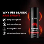 Beardo Strong Hold Hair Spray 192ml image 3