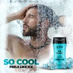 Beardo Ice Blast Body Wash for Men 200ml image 2