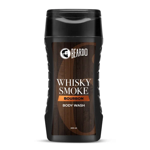 Beardo Whisky Smoke Bourbon Body Wash for Men 200ml