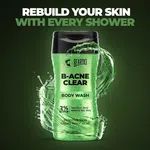 Beardo B-Acne Clear Body Wash for Men 200ml image 3