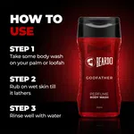 Beardo Godfather Body Wash for Men 200ml image 7