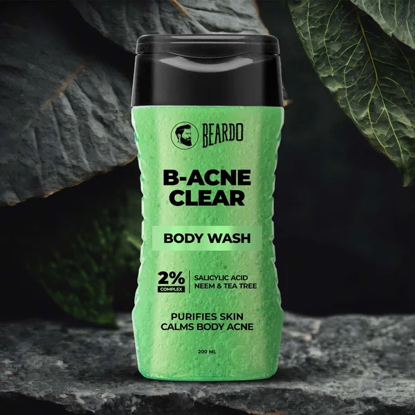 Beardo B-Acne Clear Body Wash for Men 200ml