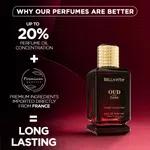 Bella Vita Dark Oud Unisex Perfume 100ml image 4