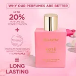 Bella Vita Rose Woman Perfume for Women 100ml image 4