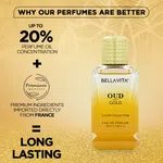 Bella Vita Gold Oud Perfume 100ml image 4