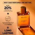 Bella Vita Honey Oud Unisex Perfume 100ml image 4