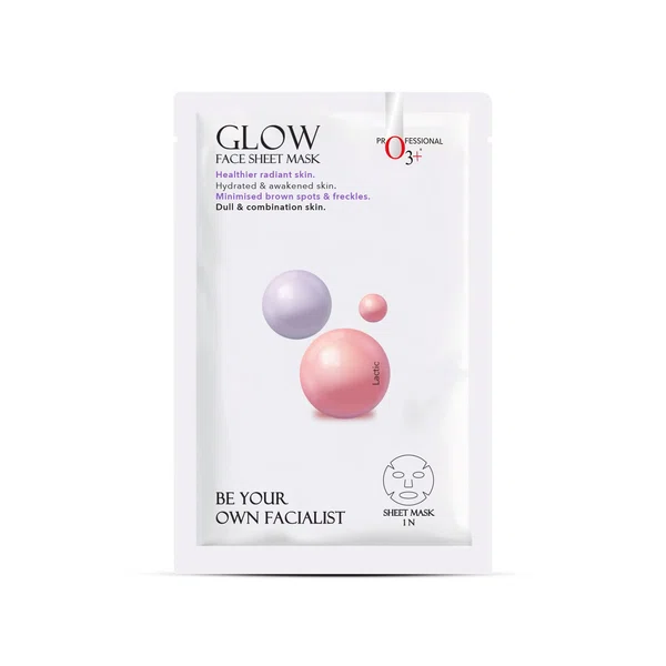 O3+ Facialist Glow Face Sheet Mask 30g - Available at AfnoBazar Nepal