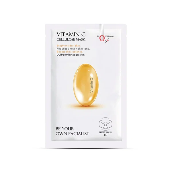 O3+ Facialist Vitamin C Cellulose Mask 30g - Available at AfnoBazar Nepal