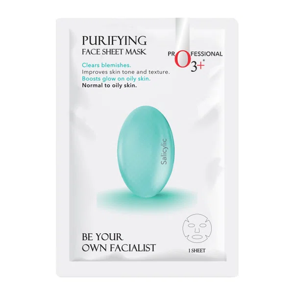 O3+ Facialist Purifying Face Sheet Mask 30g - Available at AfnoBazar Nepal