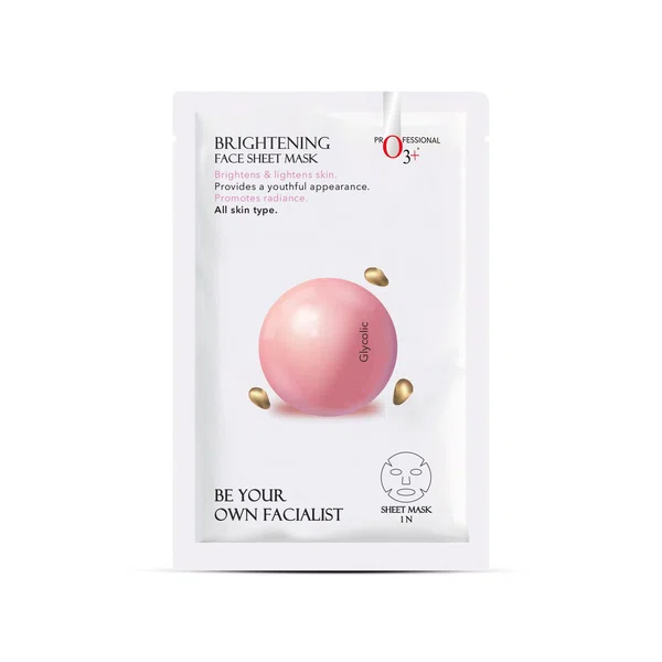 O3+ Facialist Brightening Face Sheet Mask 30g - Available at AfnoBazar Nepal