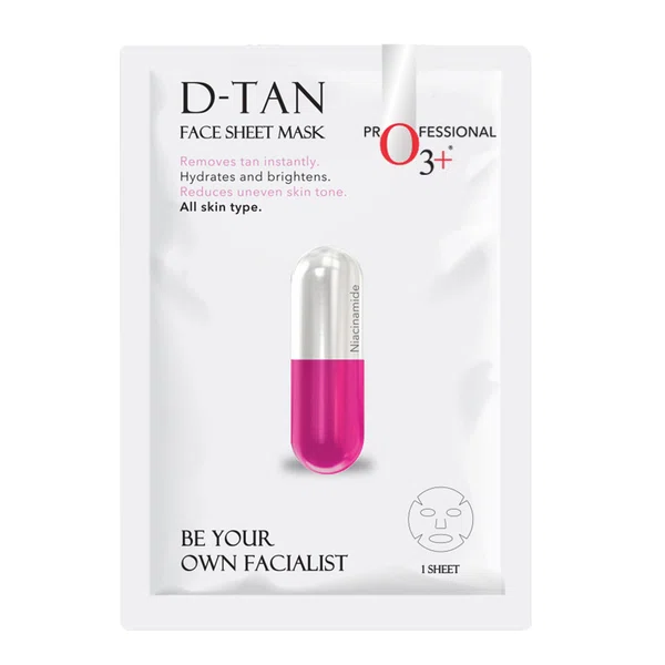 O3+ Facialist D-Tan Face Sheet Mask 30g - Available at AfnoBazar Nepal