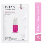 O3+ Facialist D-Tan Face Sheet Mask 30g - Available at AfnoBazar Nepal