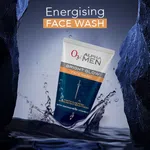 O3+ Alpha Men Bright Glow Face Wash 100ml - Available at AfnoBazar Nepal