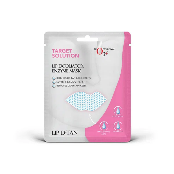 O3+ Lip Exfoliator Enzyme Mask 5g - Available at AfnoBazar Nepal