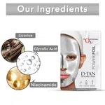O3+ Silver D-Tan Face Sheet Mask 20g - Available at AfnoBazar Nepal