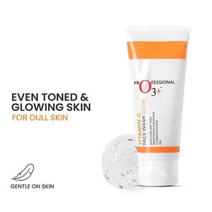 O3+ Vitamin C Glow Face Wash 60g - Available at AfnoBazar Nepal
