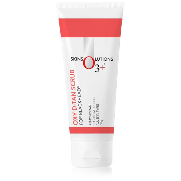 O3+ Oxy D-Tan Scrub for Blackheads 60g - Available at AfnoBazar Nepal