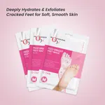 O3+ Pedi Bright Feet Mask Gloves 40g - Available at AfnoBazar Nepal